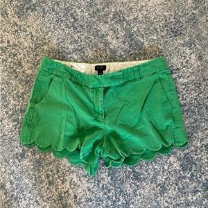 J crew green  shorts